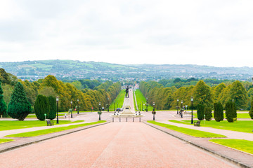 The Road to Stormont Parliament in Belfast