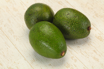 Ripe green dietary avocado - superfood