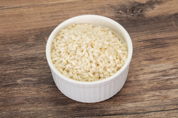 Arborio rice for Italian risotto