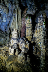 Passages covered with stalactites and stalagmites inside the cave 5