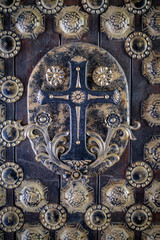 Old door leading to the monastery texture 2