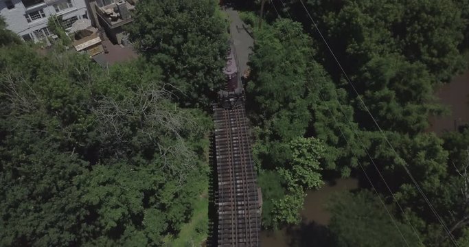 Top Down View of Locomotive