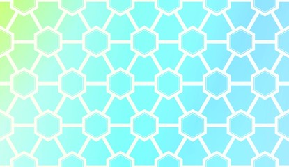 Pattern With Polygonal Geometric Elements. Vector Illustration. Template For Wallpaper, Interior Design, Decoration, Scrapbooking Page. Gradient Background
