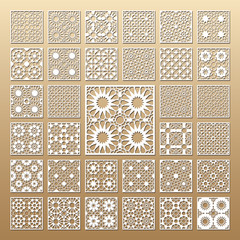 Arabic geometric panel