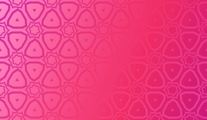 Decorative Background With Triangles. Curved Lines. Vector Illustration. Abstract Blurred Gradient Background Bright Colors.. Bright Background For Poster, Banner, Flyer