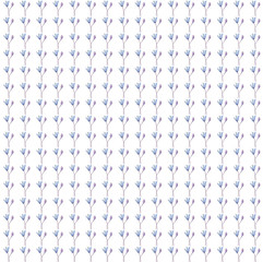 Hand made watercolor floral pattern, delicate print, tenderness