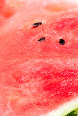 Watermelon texture close-up.
