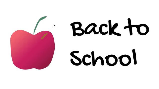 Back to School with appla and worm