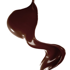 Splash of fluid. 3d illustration, 3d rendering.