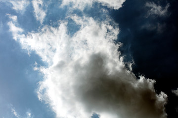 Stormy dark sky with clouds boost trip fifty megapixels prints