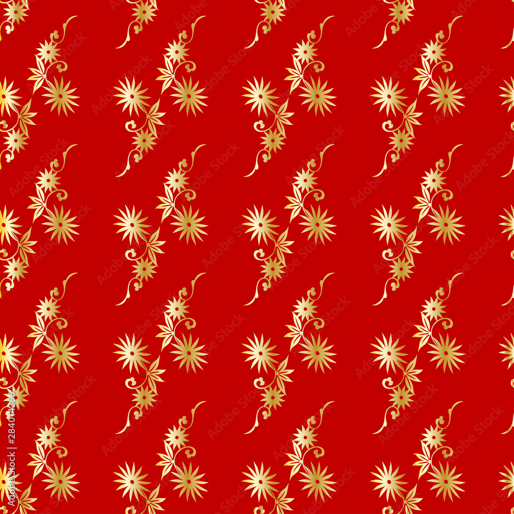 Poster modern background for decorative design. trendy art background. tile seamless asian pattern. japanes