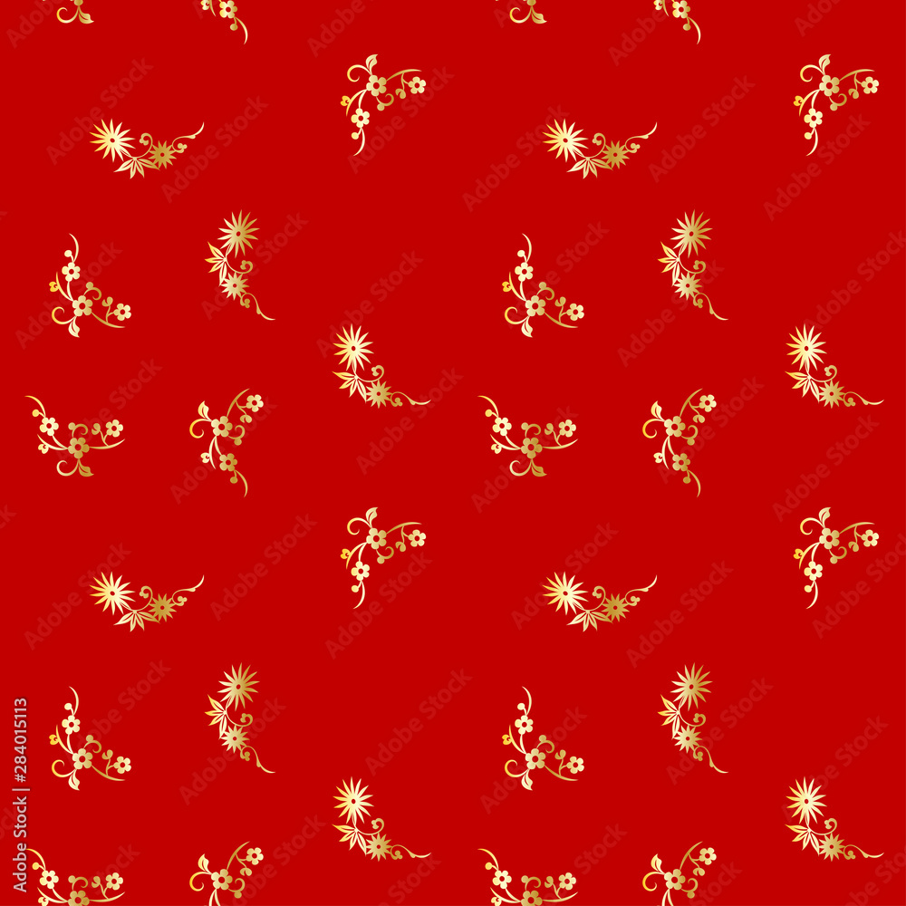 Poster modern background for decorative design. trendy art background. tile seamless asian pattern. japanes