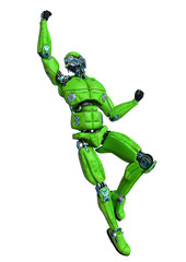 test machine doing a mega punch