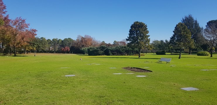 Cementery green parque peace funeral