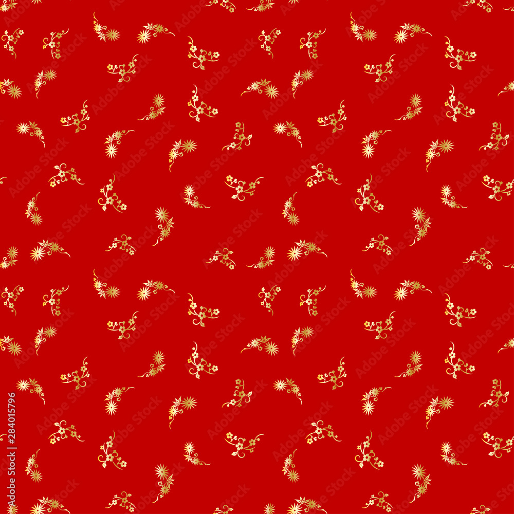 Poster modern background for decorative design. trendy art background. tile seamless asian pattern. japanes