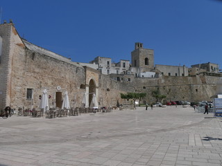 Otranto Alfonsina Gate is the oldest entrance to the old town through the ancient walls.