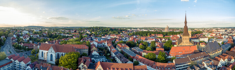 Osnabrück von oben - obrazy, fototapety, plakaty