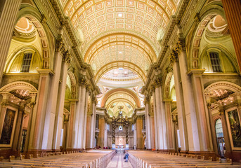 Obraz premium City street views of Montreal in Canada