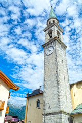 Fototapeta premium Pinzolo, Trento, Italy
