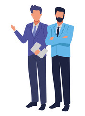 Executive business entrepreneur couple