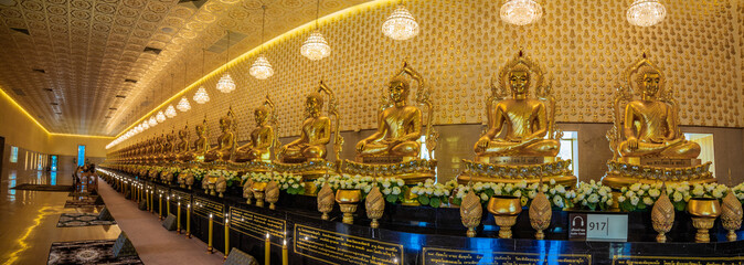 Temples in Ancient City Muang Boran in Bangkok Thailand