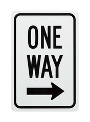 One Way Sign