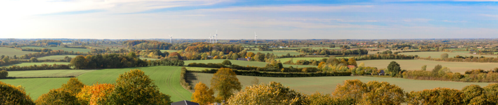 Blick vom Bismarckturm am Scheersberg