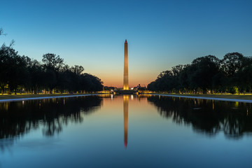 Fototapeta na wymiar Washington Monument in DC