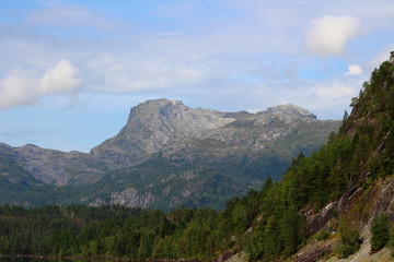 Obraz premium Norwegen - Krokstadtvatnet. Impressionen. 