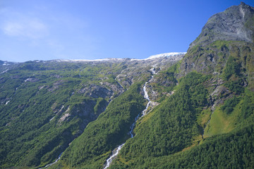 Fototapeta na wymiar Norwegen - Bøyabreen. Impressionen.