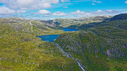 Norwegen - Fossestien. Impressionen. 