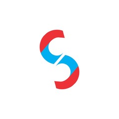 Letter S logo design vector