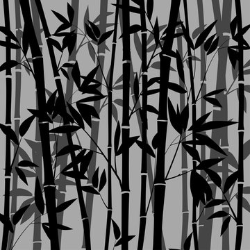 Bamboo forest for background EPS 10 © Crisp