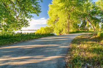 Boyd Lake bike trail