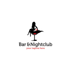 Bar and Nightclub Logo Vector
