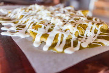 Mexican dish ready to enjoy