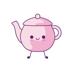 cute teapot kitchen kawaii style