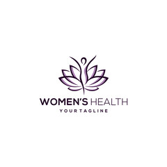 Women Health Logo Template