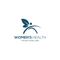 Women Health Logo Template