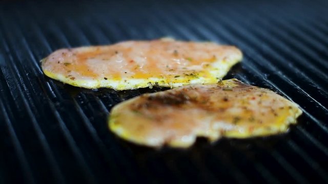 Quesadilla Making Process in slow motion and normal shot