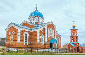 Fototapeta na wymiar Church of Saints of Kazan.Birsk.Bashkortostan.Russia