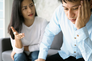 The husband is bored when the wife complains of bad behavior inside the house. Post-marriage...
