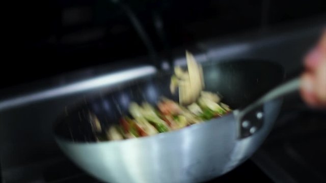 Quesadilla Making Process in slow motion and normal shot