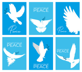 International Peace Day Greeting card collection