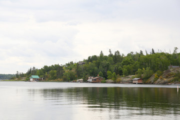 Fototapeta premium Whiteshell Provincial Park View. Canada, Manitoba.