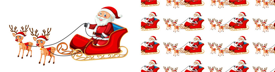 Seamless pattern for wallpaper, wrapping isolated on white