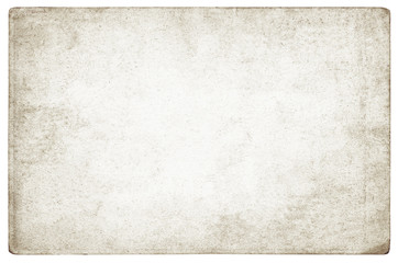 Vintage paper background isolated - (clipping path included)