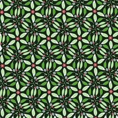 フローラルパターン