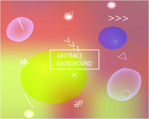 Gradient smooth mesh background.