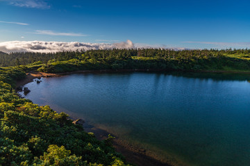 Hachimantai in the early summer morning